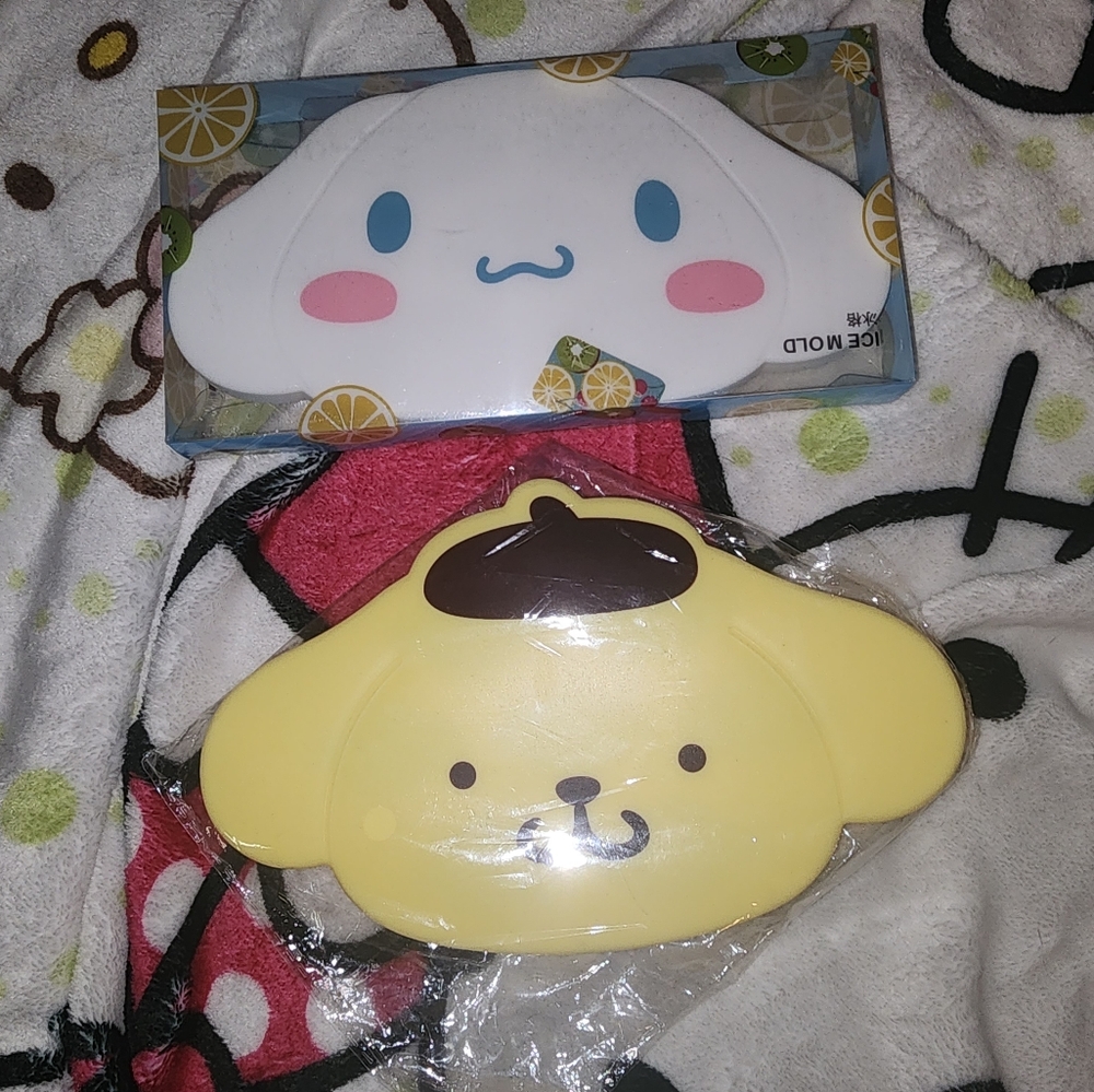 Sanrio ice tray molds
